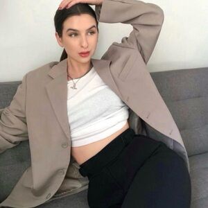 Stylish Beige Blazer